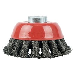 Wire Cup Brush Twisted 100mmxm14 Bulk